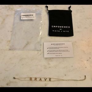 BRAVE bracelet by maya j